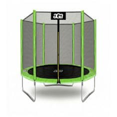 Aga SPORT TOP Trampolin 180 cm Svijetlo zelena + zaštitna mreža