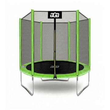 Aga SPORT TOP Trampolin 180 cm Svijetlo zelena + zaštitna mreža