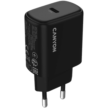 Canyon punjač OnCharge 250 25W 1xPD EU crni