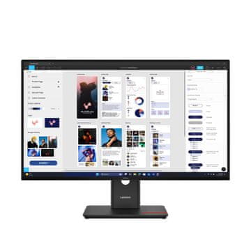 Lenovo ThinkVision T32UD-40 monitor, 4K UHD, IPS, USB-C (64B0GAT1EU)