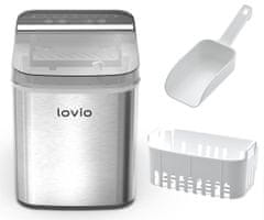 Manta LOVIO LVIM002SL Crystal Ice Plus ledomat, 120W, 12kg/24ur, spremnik 1,3 l, srebrn