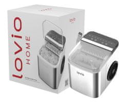 Manta LOVIO LVIM002SL Crystal Ice Plus ledomat, 120W, 12kg/24ur, spremnik 1,3 l, srebrn