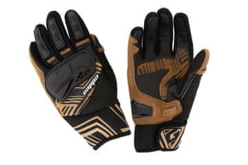 Cappa Racing Moto rukavice RIVOLLI, kožne, kratke, smeđe