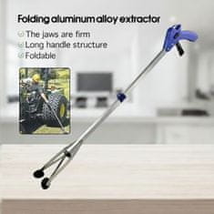 Netscroll Sklopiva hvataljka za podizanje, gumirani vrhovi, duljina 80 cm, Grabber