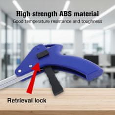 Netscroll Sklopiva hvataljka za podizanje, gumirani vrhovi, duljina 80 cm, Grabber