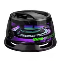 VYZIO® Bežični Bluetooth 5.3 magnetski zvučnik s RGB svjetlom i do 7h baterije, prijenosni držač za mobitel | SONICRA