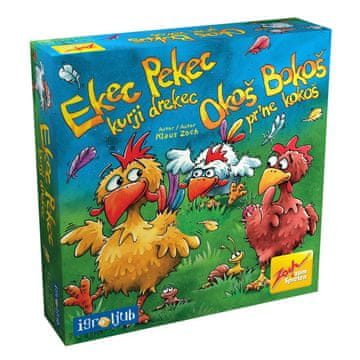 Igroljub Okoš Bokoš pr'ne kokoš društvena igra