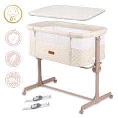 Nukido Sklopivi putni krevetić s pomoćnim ležajem + madrac NK-243