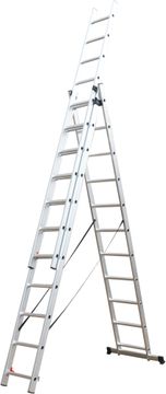 Fieldmann 3-dijelne aluminijske ljestve FZZ 4311 (50007333)