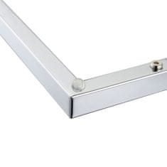 Northix Bočni stol s metalnim nogama, višenamjenski dizajn, pretinac za pohranu