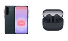 Galaxy A37 pametni telefon, 128 GB, sivo/zeleni + Buds3 FE (SM-A376BDGBEUE - 1)