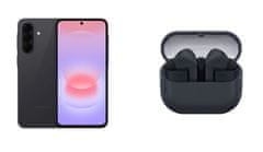 Samsung Galaxy A37 pametni telefon, 128 GB, sivi + Buds3 FE (SM-A376BZABEUE - 1)