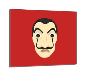 TMK Staklena zaštitna ploča za štednjak 60x52 Face