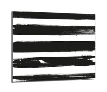 TMK Staklena zaštitna ploča za štednjak 60x52 Stripes