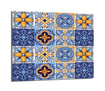 TMK Staklena zaštitna ploča za štednjak 60x52 Mosaic
