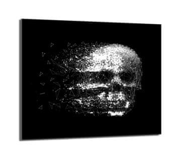 TMK Staklena zaštita za ploču za kuhanje 60x52 Skull