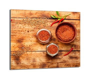 TMK Staklena zaštita za ploču za kuhanje 60x52 Chilli