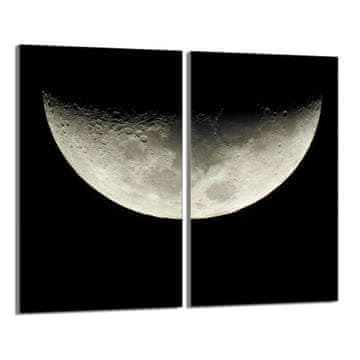 TMK Staklena zaštitna ploča za štednjak 2x30x52 Moon
