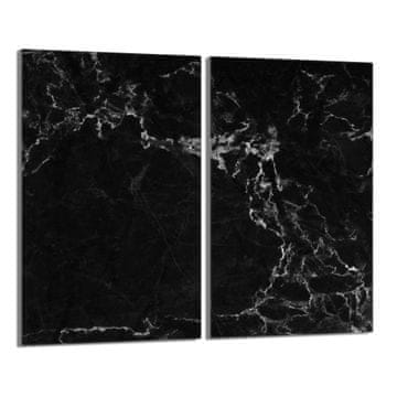 TMK Zaštitna staklena ploča za štednjak 2x30x52 Mramor