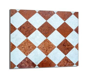 TMK Staklena zaštitna ploča za štednjak 60x52 Mosaic