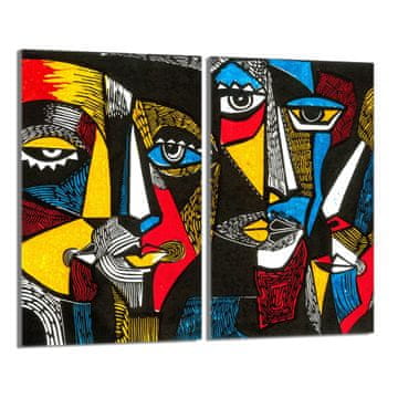 TMK Zaštitnik za staklenu ploču za kuhanje 2x30x52 Pop Art