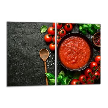 TMK Staklena zaštitna ploča za štednjak 2x40x52 Food