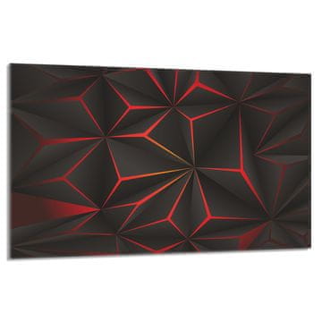 TMK Staklena zaštitna ploča za štednjak 80x52 Uzorak