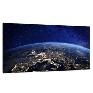TMK Staklena zaštitna ploča za štednjak 90x52 Earth