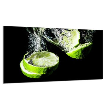 TMK Staklena zaštita za ploču za kuhanje 90x52 Lime