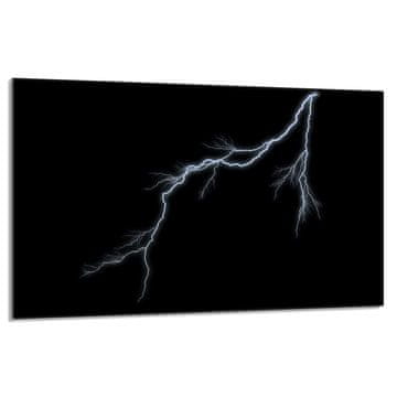 TMK Staklena zaštitna ploča za štednjak 80x52 Storm