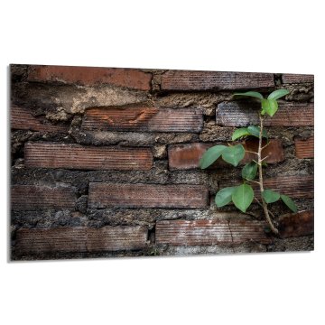 TMK Staklena zaštitna ploča za peć 80x52 Cigla