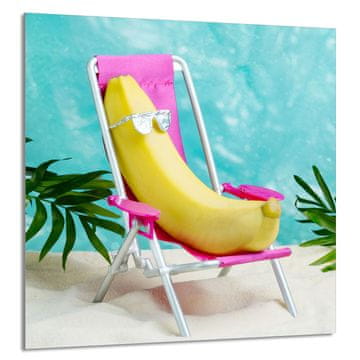 TMK STAKLENA PLOČA ZA KUHINJU 60x65 Banana
