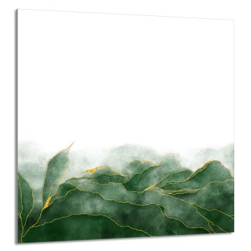 TMK STAKLENA PLOČA ZA KUHINJU 60x65 Listovi