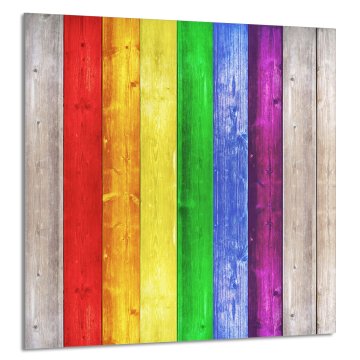 TMK STAKLENA PLOČA ZA KUHINJU 60x65 Šarena