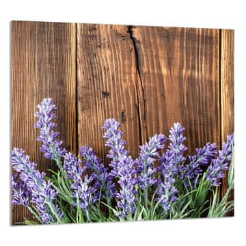 TMK STAKLENA PLOČA ZA KUHINJU 65x60 Lavanda