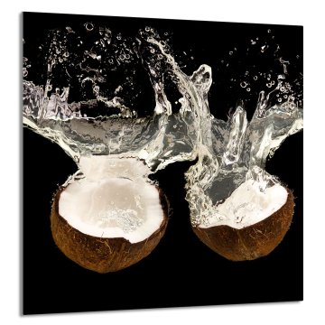 TMK STAKLENA PLOČA ZA KUHINJU 60x65 Kokos