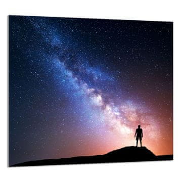 TMK STAKLENA PLOČA ZA KUHINJU 65x60 Zvijezde