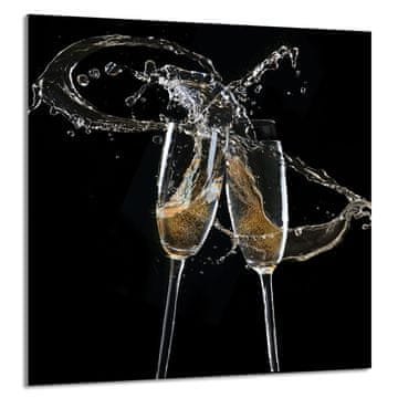 TMK STAKLENA PLOČA ZA KUHINJU 60x65 Vino