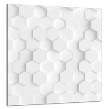 TMK STAKLENA PLOČA ZA KUHINJU 60x65 Bijela