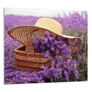 TMK STAKLENA PLOČA ZA KUHINJU 65x60 Lavanda