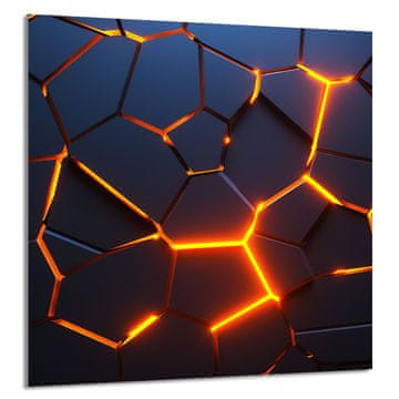 TMK STAKLENA PLOČA ZA KUHINJU 60x65 Magma