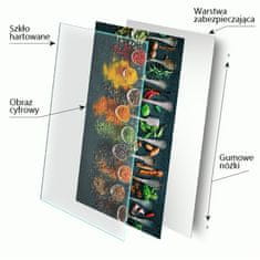 TMK STAKLENA DASKA ZA REZANJE 30x22 CHILLI