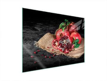 TMK ZAŠTITNA PLOČA OD STAKLA ZA ŠTEDNJAK 70x52 TAMNOPLAVA