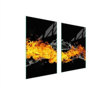 TMK ZAŠTITNA PLOČA OD STAKLA ZA KUHINJU 65x52 KAMIN