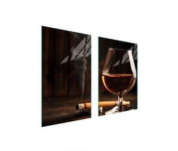 TMK ZAŠTITNI TANJUR OD STAKLENA ZA KUHINJU 65x52 ZA VINO