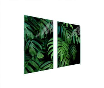 TMK ZAŠTITNA PLOČA OD STAKLA ZA KUHINJU 65x52 MONSTERA