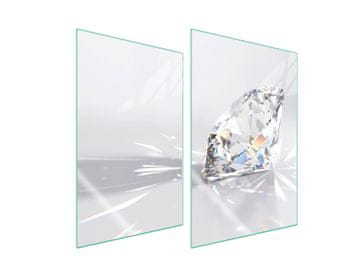 TMK ZAŠTITNA STAKLENA PLOČA ZA KUHINJU 2x35x52 DIAMOND