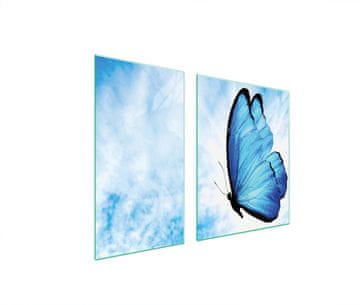TMK ZAŠTITNA PLOČA OD STAKLA ZA ŠTEDNJAK 90x52 BUTTERFLY