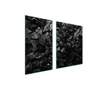 TMK STAKLENI TANJUR I DASKA ZA REZANJE 100x52 KAMENIĆA