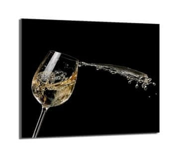 TMK Staklena zaštita za ploču za kuhanje 60x52 Vino